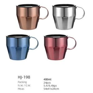 400ml SS Double Wall Vacuum Cup(HJ-198)