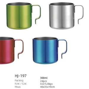 300ml SS Double Wall Vacuum Cup(HJ-197)
