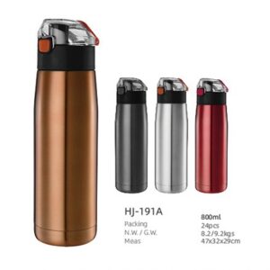 800ml SS Double Wall Vacuum Water Bottle(HJ-191A)