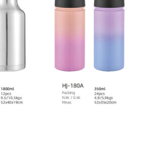 350ml SS Double Wall Vacuum Water Bottle(HJ-180A)