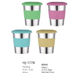 400ml SS Double Wall Vacuum Tumbler(HJ-177B)