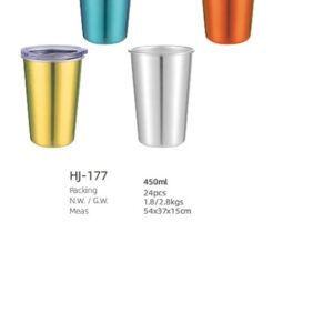 450ml SS Double Wall Vacuum Tumbler(HJ-177)