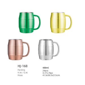 400ml SS Double Wall Vacuum Cup(HJ-168)
