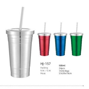 500ml SS Double Wall Vacuum Tumbler(HJ-157)