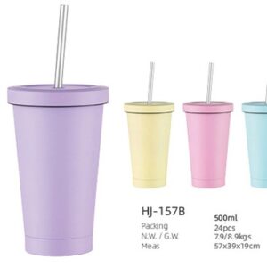500ml SS Double Wall Vacuum Tumbler(HJ-157B)