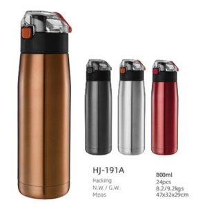 800ml SS Double Wall Vacuum Water Bottle(HJ-191A)