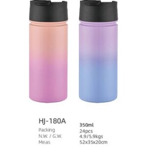 350ml SS Double Wall Vacuum Water Bottle(HJ-180A)