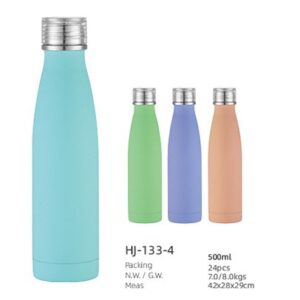 500ml SS Double Wall Vacuum Water Bottle(HJ-133-4)