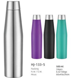 500ml SS Double Wall Vacuum Water Bottle(HJ-133-5)