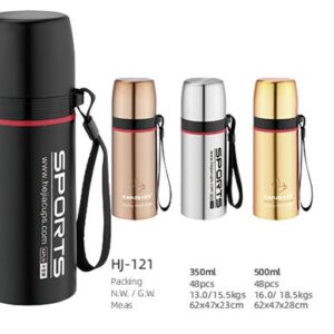 350ml/500ml SS Double Wall Vacuum Travel Bottle(HJ-121)