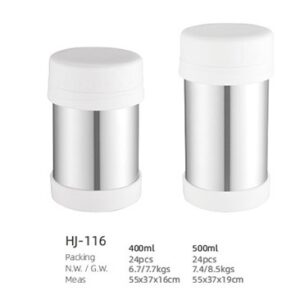 400ml/500ml SS Double Wall Vacuum Food Jar(HJ-116)