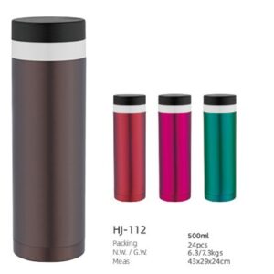 500ml SS Double Wall Vacuum Water Bottle(HJ-112)