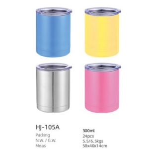 300ml SS Double Wall Vacuum Cup(HJ-105A)