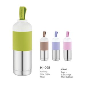 450ml SS Double Wall Vacuum Water Bottle(HJ-098)