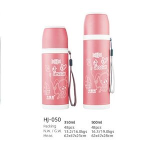 350ml/500ml SS Double Wall Vacuum Water Bottle(HJ-050)
