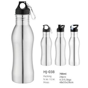 700ml SS Single Wall Water Bottle(HJ-038)