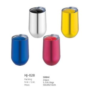 500ml SS Double Wall Vacuum Cup(HJ-028)