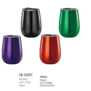 300ml SS Double Wall Vacuum Cup(HJ-028C)