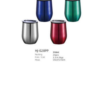 350ml SS Double Wall Vacuum Cup(HJ-028PP)