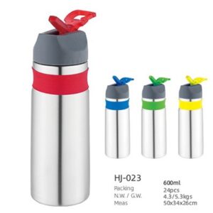 600ml SS Double Wall Vacuum Water Bottle(HJ-023)