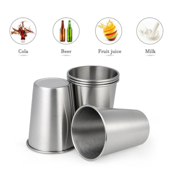 380ml/510ml SS304 Single Wall Tumbler Beer Cup