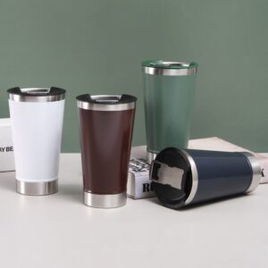 350ml SS304 double wall vacuum insulate Beer Tumbler with opener